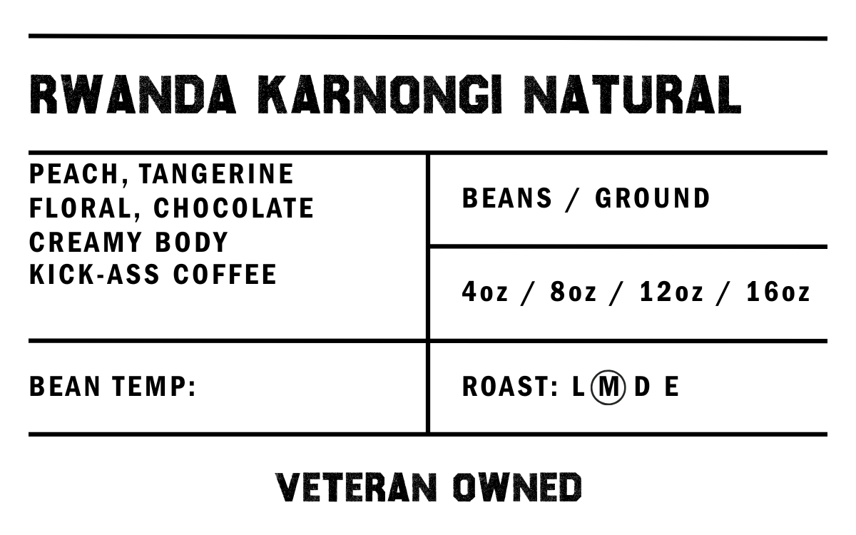 Rwanda Karongi Natural Organic