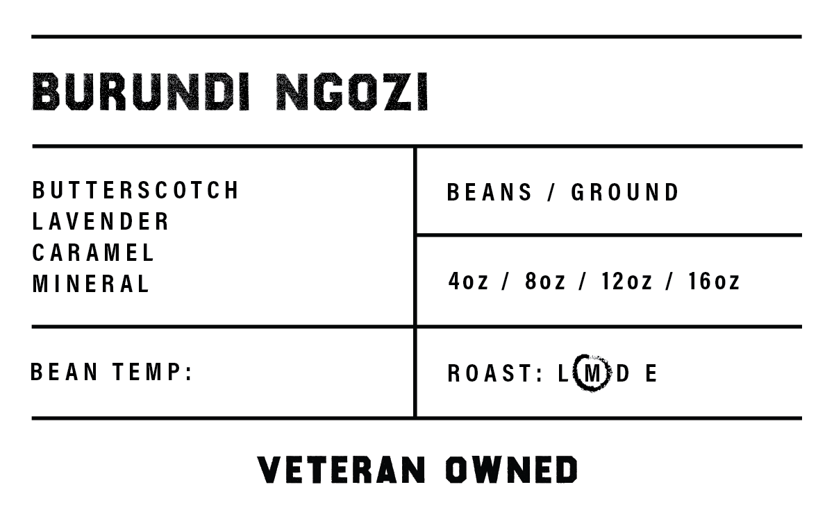 Burundi Ngozi Washed