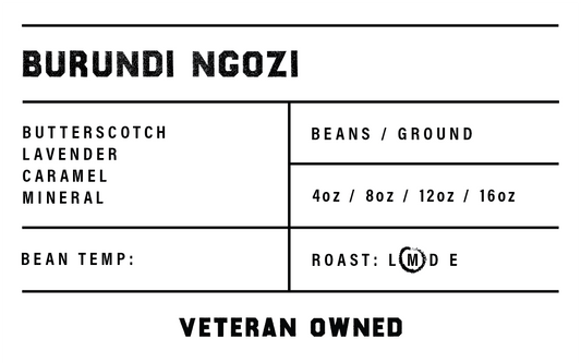 Burundi Ngozi Washed
