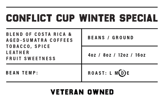 NEW - Conflict Cup Winter Special