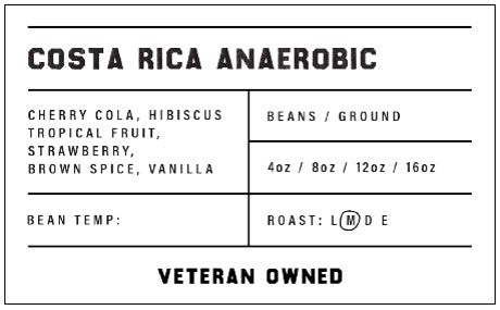 ANAEROBIC FERMENTED  Costa Rica Tarrazú San Diego