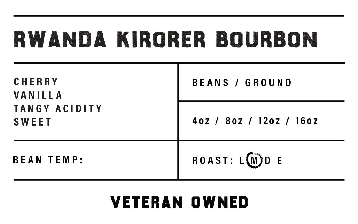 ORGANIC MICROLOT-Rwanda Kirorero Gisiza Bourbon