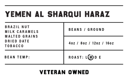 RARE - Yemen Al Sharqui Haraz