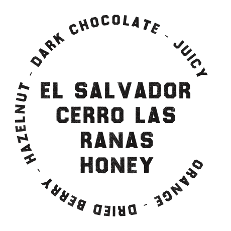 El Salvador Cerro Las Ranas Honey